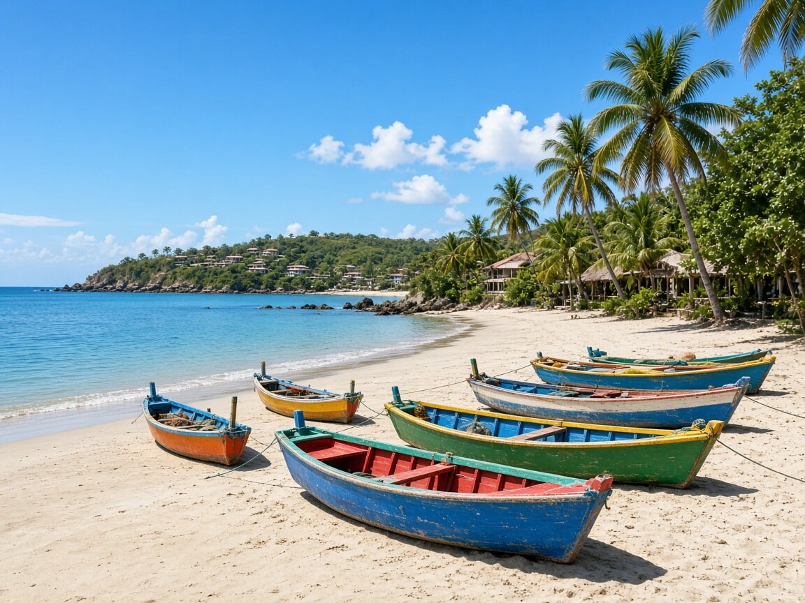 Brasilito fishing village beach