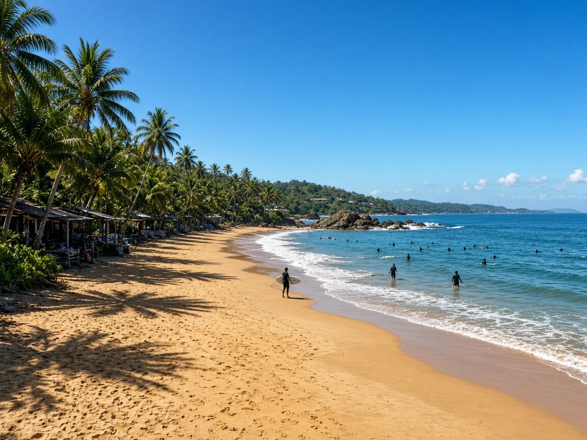 Tamarindo beach and surf